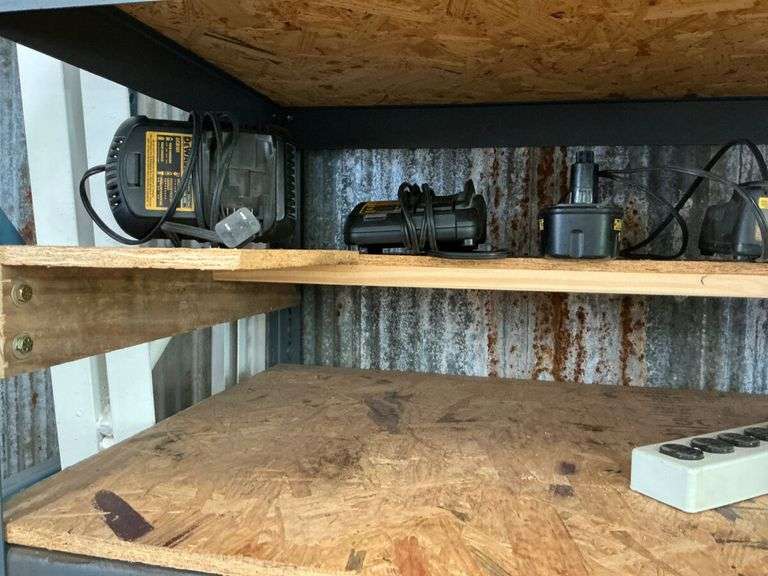 Electronics and Charging Station Shelf Lot