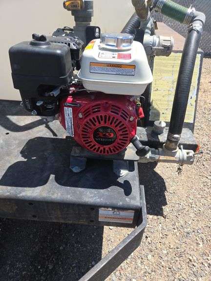 2007 Magnum Pump Trailer with Honda Engine Water System