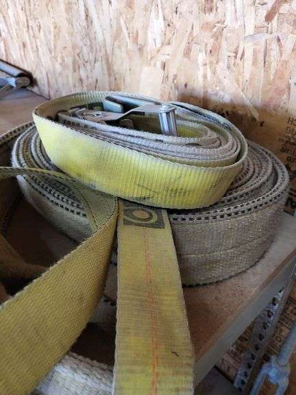 Assorted Tie Down Straps & Ratchets