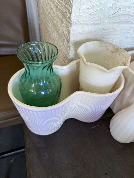 Collection of Vases and Decorative Vessels - Assorted Colors and Styles