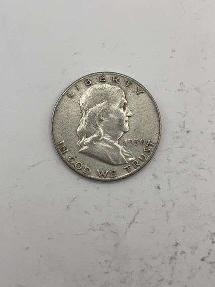Assorted Silver Half Dollars - Franklin & Liberty Bell