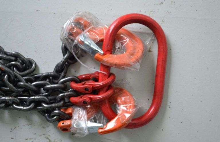 7 ft Double Legs Lifting Chain Sling(Qty of 8) LHR-G80
