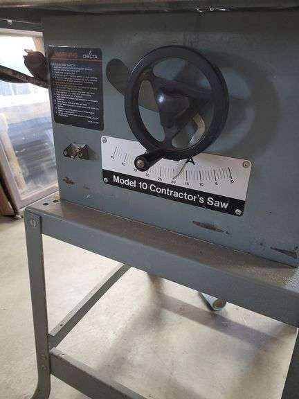 Delta Model 10 Contractor's Saw