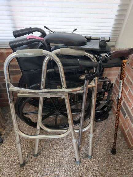 Mobility Aids - ProBasics Wheelchair, Walker, and Decorative Cane