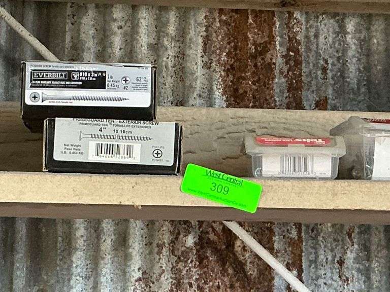 Mixed Lot of Fasteners: Nails, Screws, and More image