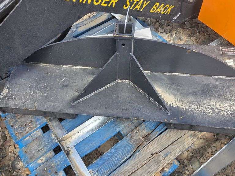 LandHonor Skid Steer Utility Hitch Adapter 2" Receiver Model UHA-16-3000G image
