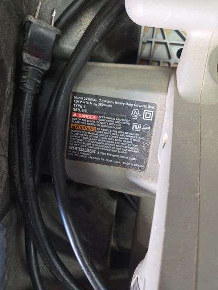 Mac 325MAG 7-1/4 inch Circular Saw with Case