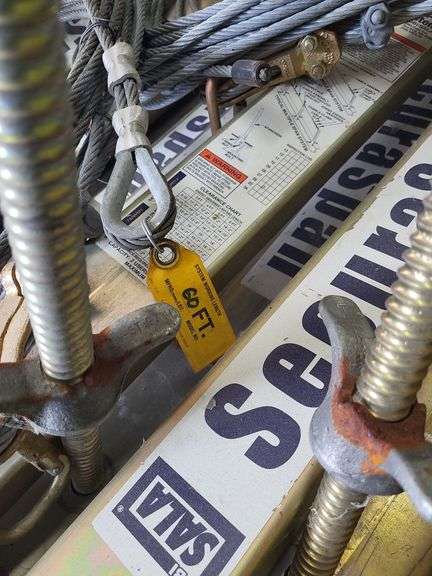 Guardian Securaspan Horizontal Lifeline System with Mobile Cart