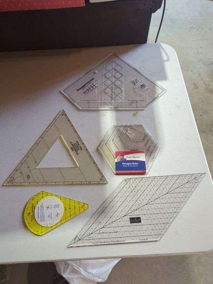 Quilting Template Ruler Lot