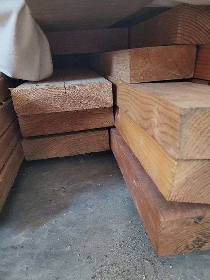 Lot of Mixed Lumber and Dimensional Wood