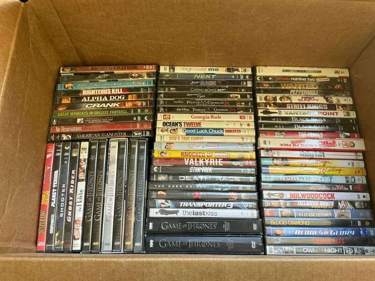 Large DVD Lot - Assorted Titles