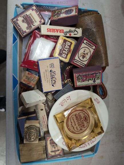 Mixed Lot: Advertising, Ephemera, First Aid, Matchbooks and More