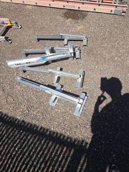 Set of 6 Aluminum Ladder Jacks