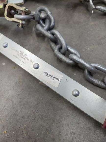 Lot of Ranch & Home Supply Come Alongs, Chains and Cables