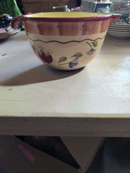 Pfaltzgraff Napoli Hand Painted Mixing Bowl
