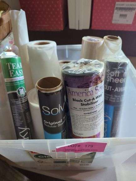 Lot of Assorted Sewing Stabilizers