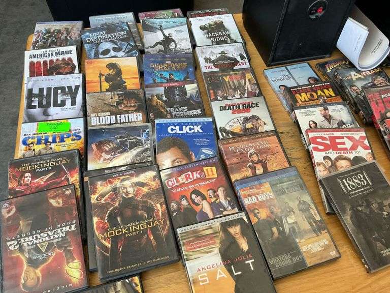 Large DVD Lot - Assorted Titles image