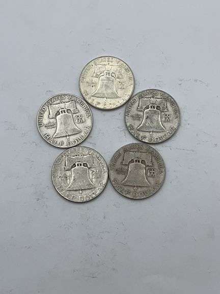 Franklin Half Dollar Coin Group 1949-1954