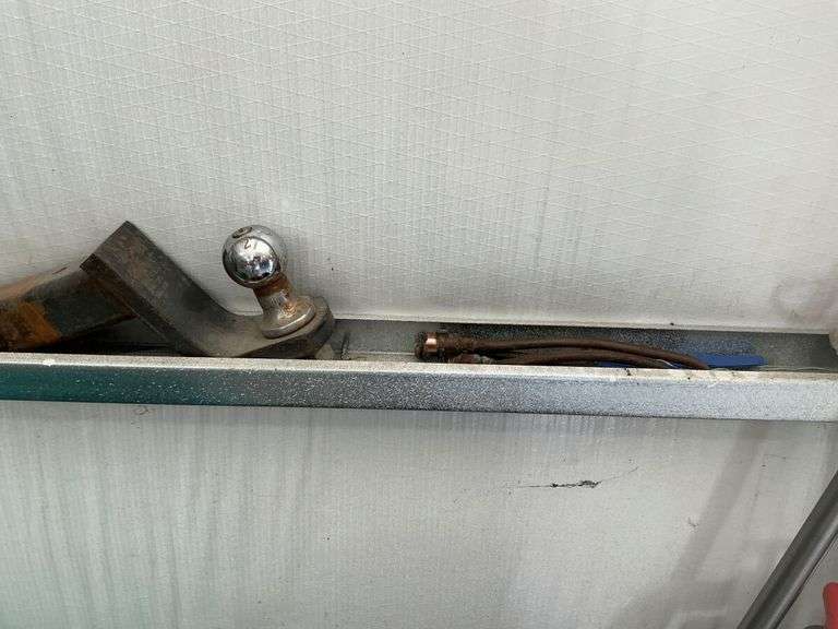 Mixed Lot of Tools, Hitch, and Sign