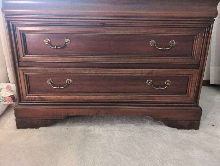Cherry Wood Cedar Chest  with Storage