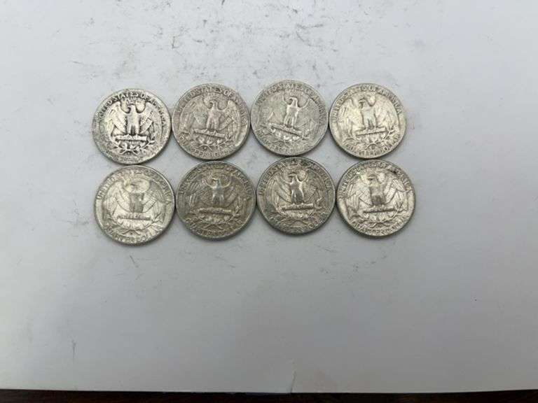 Collection of Silver Washington Quarters