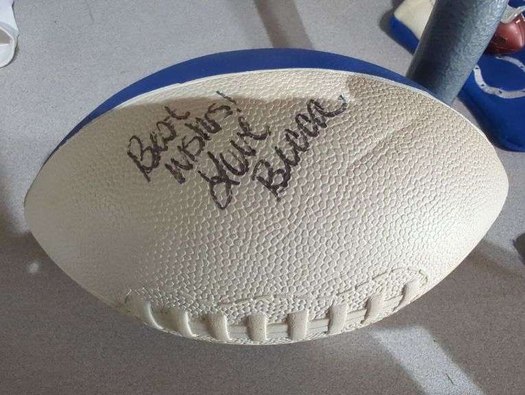 Indianapolis Colts Autographed Football