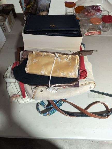 Assorted Lot of Ladies' Purses and Handbags