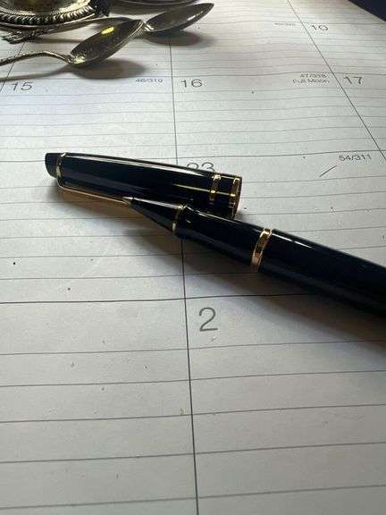 Waterman Paris Fountain Pen with Box and Refill