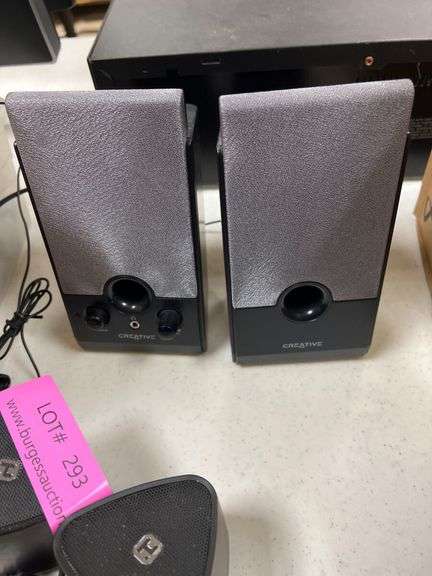 Creative SBS260 and iHome Speakers