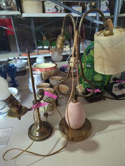 Two Decorative Table Lamps