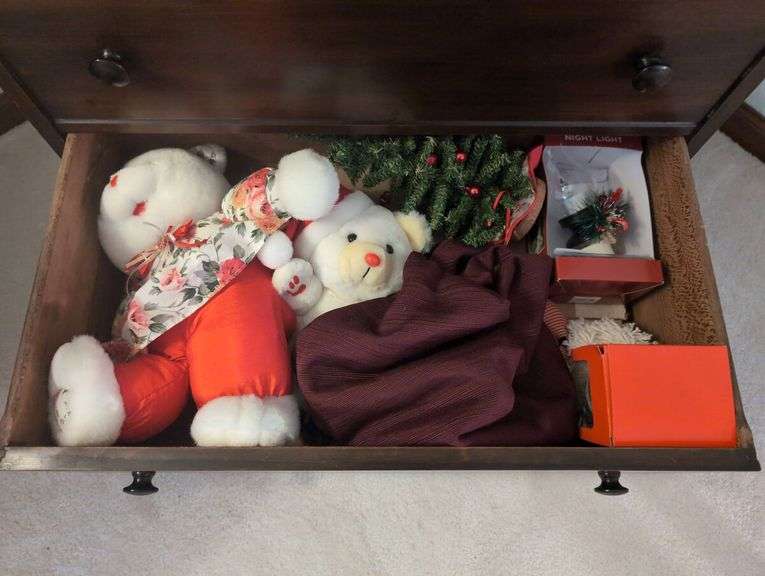 Secretary Desk with Contents