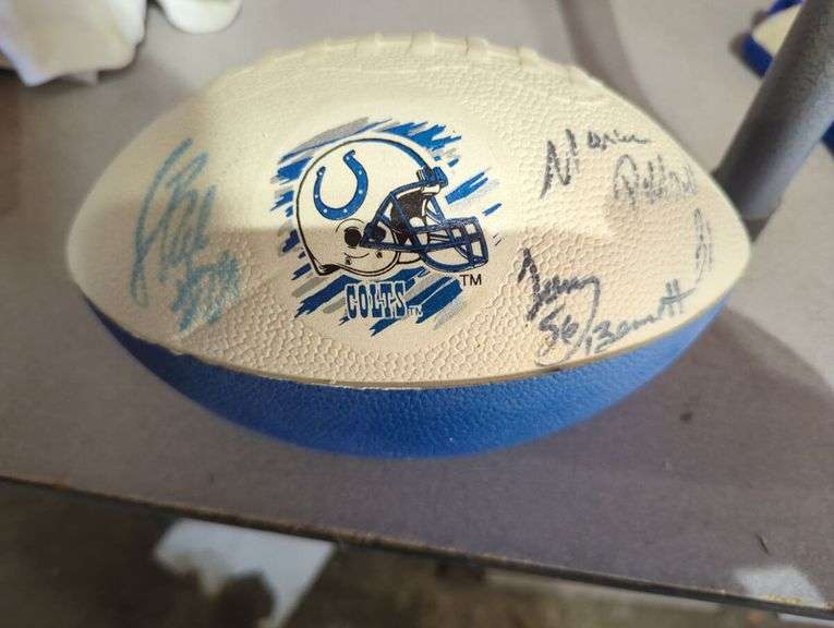 Indianapolis Colts Autographed Football