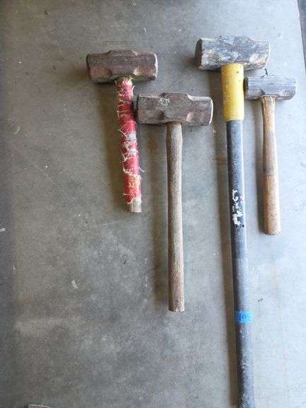 Group of Four Sledgehammers