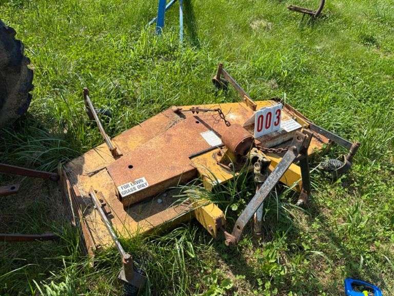 Yellow Rotary Mower