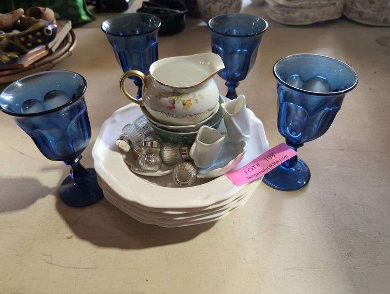 Mikasa Ultima+ Dinnerware Set with Glasses and Decorative Serving Pieces
