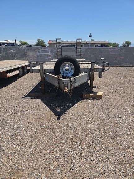 2003 24' JRS Lonestar Flatbed Trailer