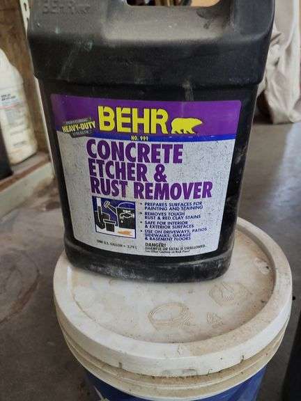 Concrete Treatment Bundle - Behr Etcher, Rust Remover, and Xypex Concentrate