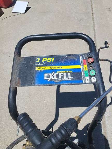 Excell 3000 PSI Commercial Pressure Washer