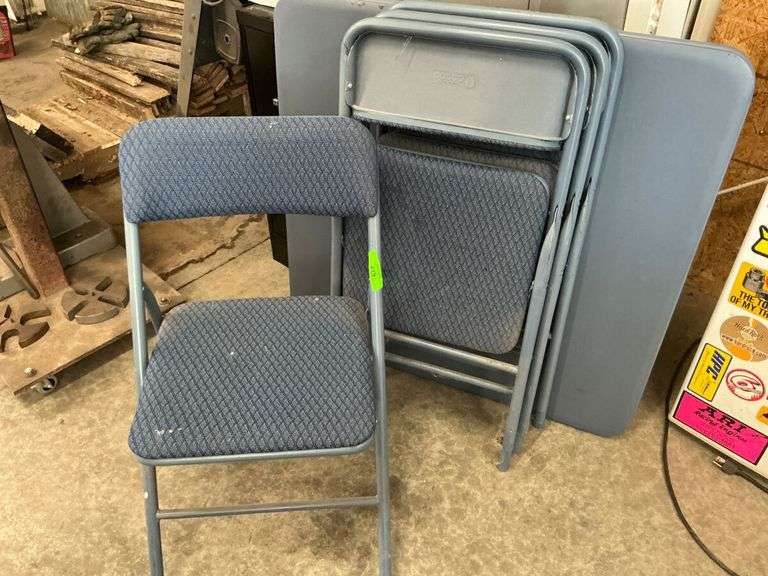Folding Table and Chair Set