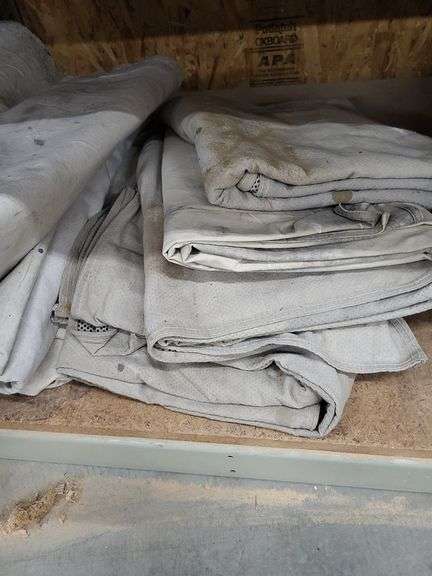 Lot of drop cloths