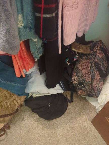 Large Assortment of Clothing and Household Items