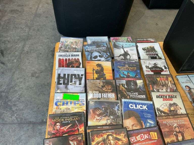 Large DVD Lot - Assorted Titles
