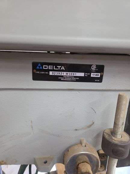 Delta Drill Press, Model 17-965