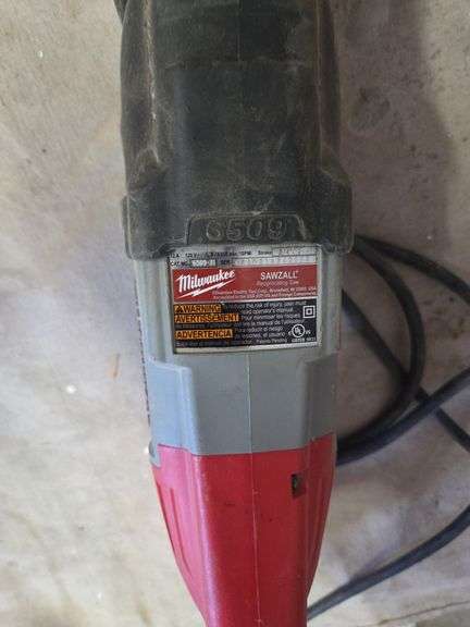 Milwaukee Sawzall Reciprocating Saw