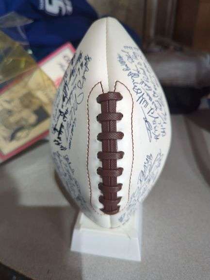 Autographed NFL Football - Team Signatures