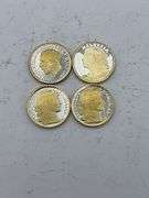 Four .999 Fine Silver Commemorative Coins: Mother, Father, and Friend