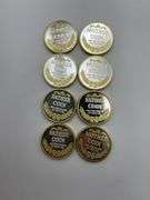 Set of 8 "Mother Coin" and "Father Coin" .25 Troy oz Fine Silver Rounds
