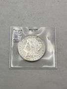 1881-S Morgan Silver Dollar AU50