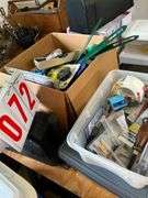 Household Items: Coolers, Headlights, Shop Vac, Storage Containers and More