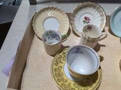 Collection of Fine China Cups and Saucers